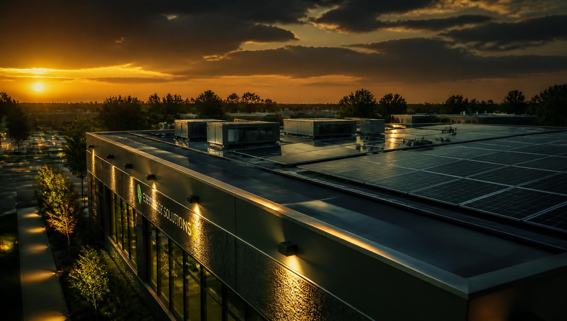 Commercial LED lighting retrofit project